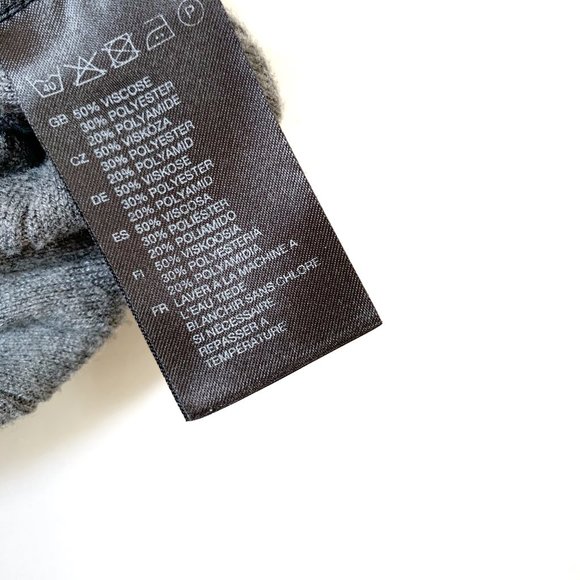 H&M | Mini Knitted Grey Dress - Picture 6 of 6